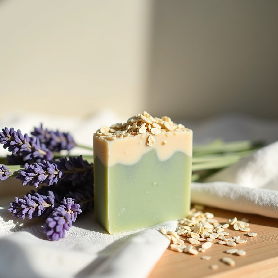 Lavender & Oat Soap Bar